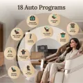 Sereno Life Aurex Full Body Massage Chair – Zero Gravity | 18 Auto Programs | Latest Massage Technology | Airbag Compression | Luxury Electric Massage Recliner | Foot & Leg Massager | Home Spa Chair. 
