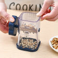 Dried Fruit Crusher Portable Manual Nut Grinder Fruit Crusher for Almonds Walnuts Chocolate Kitchen Tool with 360° Swivel Handle Favorite Nuts Almonds Crusher. 
