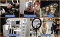 Makeup Ring Lights 10" Portable LED Selfie Lights (26cm) for Camera, Phone, TIK Tok, YouTube Video Shooting. Lightweight. For Video Making Selfie Ring Light Photography Dimmable Makeup 26cm Ring Light Video Live with Phone Holder USB Plug (NO STAND). 
