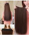 Inches Straight Hair Extension - Natural Brown. 