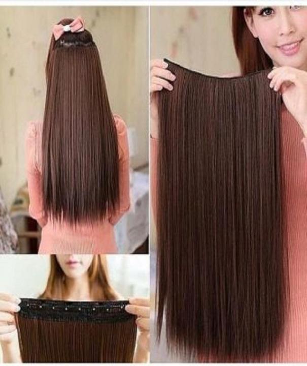Inches Straight Hair Extension - Natural Brown