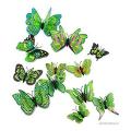 12 Pcs Butterfly Wall Stickers Decoration Magnet Butterflies on the wall DIY Wallpaper 3D PVC. 