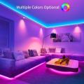 Color Changing RGB LED Light Strips Roll Of 15ft with Remote Controll. 
