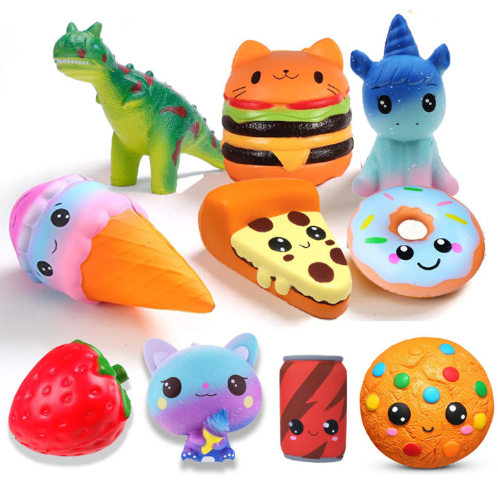 NEW%20Cartoon%20Chocolate%20Biscuit%20Series%20PU%20Squishies%20Slow%20Rising%20Cream%20Scented%20Fidget%20Anti-Stress%20Kids%20Toy%20Children's%20Gift%20-%20Image%204