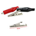 4PCS - Metal Crocodile Clips For Testing Probe Meter. 