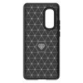 Leweisi Carbon Fiber Bumper Phone Case For Motorola Edge 2022 Back Cover Coque Shockproof Protective. 