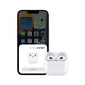 AirPods 2nd Generation & Pro 2 & 3rd Generation TWS Bluetooth Earbuds | DSP Active Noise Cancellation Stereo Bass | Bluetooth 5.1 Headphones with Mic Handsfree | AI Touch Control Wireless Earphones with Charging Cable Compatible with iOS Android. 