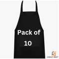 SADIQ'S MART Kitchen Aprons Adjustable Water dust heat Resistant Apron, Unisex Kitchen Apron for Cook, Couple, Grilling and Painting Black. 