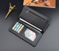Wallet For Men | Long Wallet For Men | Spacious Wallet | Cardholder | Wallet for Boys | High Quality Wallet | Imported Wallet |  Boweisi Original Leather Wallet | Mobile Holder. 