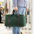 Large Capacity Tool Bag, Multifunction Waterproof Canvas Hand Tool Storage Carry Bags Portable Wide Mouth Tool Tote Bag Metal Toolkit for Storage Wrench, Screwdrivers. 