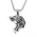viking Wolf pendent necklace jewelry Viking Animal Necklace for men. 