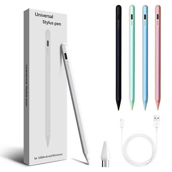 Rechargeable Universal Active Stylus Pen – Fine Tip Digital Pencil for ...