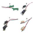 2 Pcs Mouse Micro Switch Button Board TTC 80M Kailh GM 8.0 Blue Dot forLogitech G304 G305 Gaming Mice Welded Board Cable. 