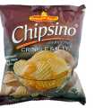 chipsino chips and crisps by united king bakery, crispy, tasty , fresh ,  . flavors : crinkle spicy, plain spicy, plain salty .. 