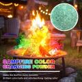 【ZOSR】Magical Flames Mystical Fire Flame Color Color Fire Camping Accessories For Campfire Bonfire Outdoor Fireplace 50g wonderful. 