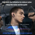 New A9 Pro Earphones Wireless Bluetooth 5.4 Headset ANC Noise Reduction HD Mic Call Earbuds LED Touch Screen Control Headphones. 