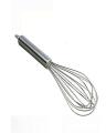 Beater Whisk for Mixing Baking Whipping Hand Whisker- Stainless Steel Silver. 