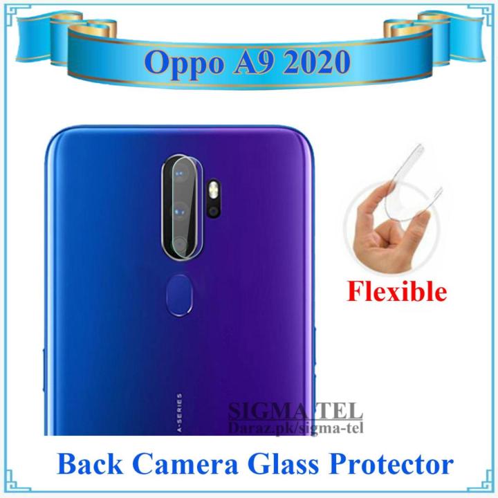 Oppo A9 2020 Back Camera Glass Protector Transparent Clear Camera Flexible Gorilla Glass For A9 2020