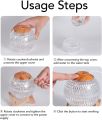 Crystal Ball Mini Humidifier, Cute Cool Mist Humidifier for Kids Bedroom with LED Night Light, Small Glass Decor Personal Humidifier Auto Shut-Off Super Quiet for Party. 