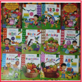 Pack of 10 Reusable Wipe & Clean Activity Books for Kids | Preschool Tracing & Writing Workbook Set | Early Learning Educational Books for Toddlers & Children | Write and Wipe Reading & Practice Books. 