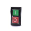 Waterproof Electromagnetic Push Button Switch 5 Pins KJD17 220-240V Coil Magnetic Starter Power Tool Safety Switches. 