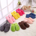 【FOOT SOFA】 Soft Plush Cotton Indoor Flat Shoes Slippers Fashion Home New Round. 