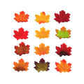 Silk Leaves Artificial Maple Leaf Diy Plants Vine Wedding Halloween Party Decoration Accessories. 