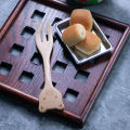 Dessert Spoon Smooth Surface Cute Cartoon Children Wooden Spoon Fork. 