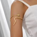 Hot Sale Tribal Chic Arm Bracelet Bohemian Style Exaggerated Punk Gothic Jewelry Gift Adjustable Body Bracelet Party. 