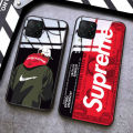 Supreme Phone Back Cover Samsung Galaxy A12 Case Protection shockproof Mirror Phone cases SUP Superme SUP Supreme Design Samsung Galaxy A12 Phone case. 