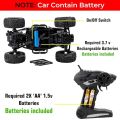 NHR Remote Control car with Mist Smoke Spray Function and Attractive Lights, Rock Crawler Climbing Angle, Rechargeable High Speed Off-Road Monster Truck Rock Climbing Car Toy  (Blue) Rock Crawler Smoke Electric RC Vehicles Alloyed Remote Control Toy Car. 