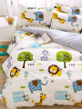 Quilt cover single double 150x200x230 single student dormitory 1.5x1.8x2.0 meters bed sheet quilt cover sheet. 