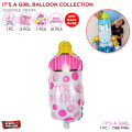 Its A Girl Balloon Collection Gender Reveal, Announcement Of New Born Baby & Baby Shower Celebration Event Mylar Foil Solid Latex Confetti Balloons For Decoration You Home Hall Lawn Lounge Drawing Room & Rooms Photo Booth Prop Party Supplies Decor Items. 