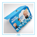 Boss Baby Theme - Birthday Invitation Card (Pack of 40). 