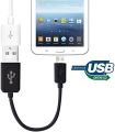 Micro USB 2.0 OTG Cable, On The Go Adapter, Male Micro USB to Female USB for LG G4,Samsung S6 Edge S4 S3 Android Smart Phones Tablets with OTG Function by Master Cables. 