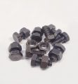 Pack of 10pcs HQ 12mm x 6mm OR 0.5 inch 1/4 Black Metal Bolts with Nuts Hexagonal Screw Nut Bolt SJ Online Mart. 