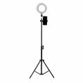 16cm Ring Light for Tiktok Led Selfie Ring Light with Long Tripod Stand 7ft , Mini Led Camera Light with Cell Phone Holder & 3 Light Mode, Led Circle Light for Tiktok, Vlog, Live Stream, Makeup. 