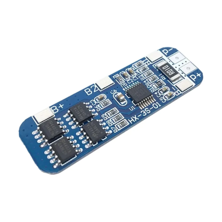 HX-3S-1 Lithium Battery 3S 12V 10A Charge Protection Module BMS PCM for 18650 Li-ion Cells Charging