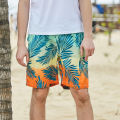 Yfashion Beach Shorts Men Loose-fitting Beach Water Park ing runks Seaside Surfing Quick-drying Shorts. 