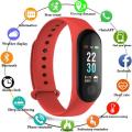 M3 Smart Fitness Band, Bluetooth Intelligence Health Smart Band, Wrist Watch, Health Monitor, Smart Bracelet, Heart Rate Monitor, Smart Band, Band. 