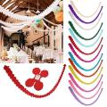 3 Meters Paper Garland Bunting Banner Birthday Wedding Party Hanging Decoration. 