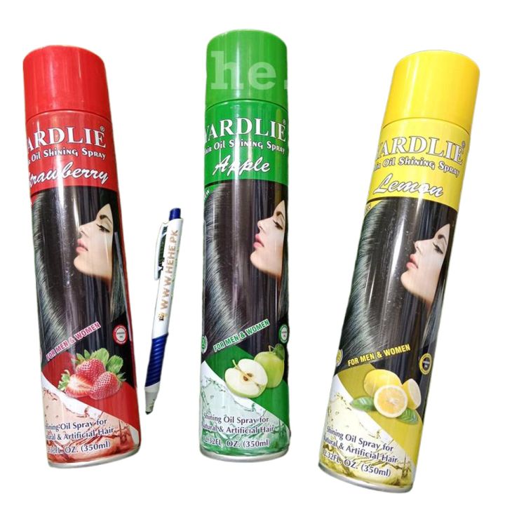 Hair Wig Shiner Spray, Shine Spray for Hair Extension - 350ML / 12.32FL Hair Wig Oil for Original Look - 3 Flavour Available