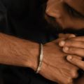 Bracelet - Ayat-ul-Kursi Cuff Bracelet - Islamic Jewelry Featuring Sacred Ayatul Kursi Engraving - Adjustable, Elegant and Durable Cuff - Bracelet for Girls & Boys. 