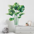 Plant Wall Sticker Exotic Tropical Plants Wall Sticker Waterproof Removable Decal for Stunning Background Decoration Self-adhesive Strong Stickiness Ideal for Southeast Asian Buyers Self-adhesive. 