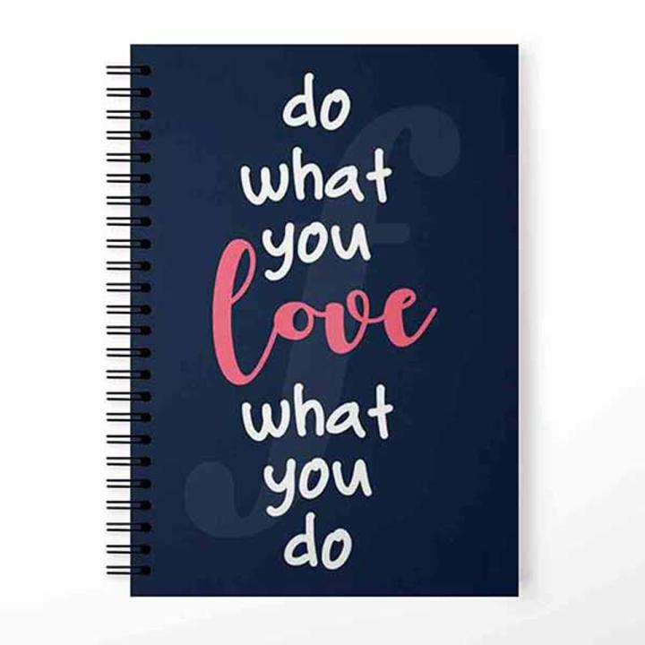 Do what you love design Printed Notebook - University Notebooks