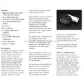 HEDS-9100 HEDS-9100#F00 A00 B00 C00 E00 G00 H00 I00 J00 K00 S00 Two Channel High Resolution Optical Incremental Encoder Modules. 