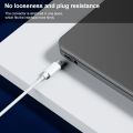 For Huawei MateBook Laptop Fast Charging Cable 65W Dual Type-C Interface Charging Data Cable Length:2m. 