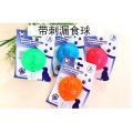 Pet Leakage Food Ball Toy Golden Retriever Puppy Molar Bite Resistant Tooth Toy, Diameter: 8cm, Random Color Delivery. 