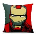Captain America Marvel Accessories Linen Pillowcases Ironman Spiderman Anime Shield Pillow Cushion Cover Home Cars Indoor Decor. 