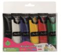 Keep_ Smiling - Acrylic Paint Color Pack Of 6 - 30ml. 